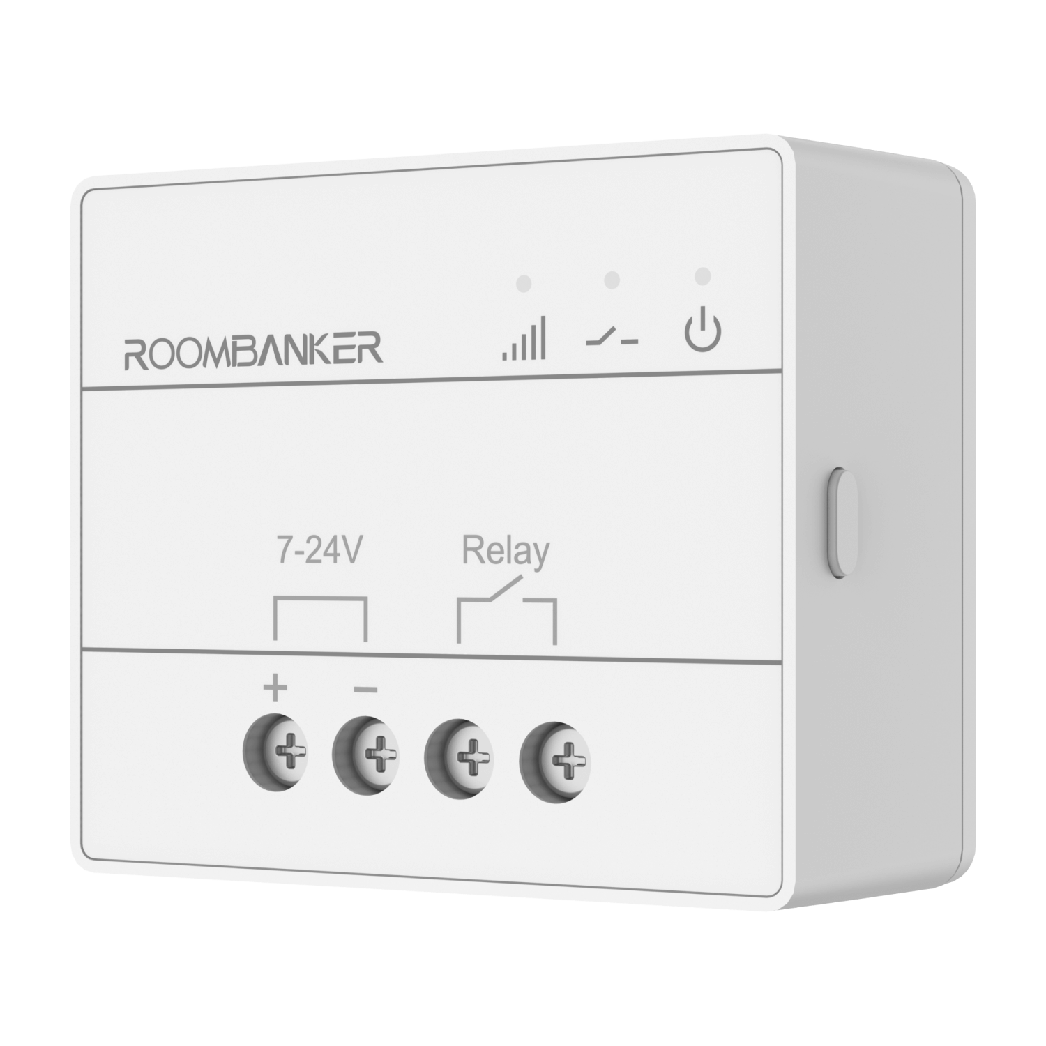 Relay - Remote & Button Control, Smart Scene Automation, Secure Communication, Requires Roombanker Hub