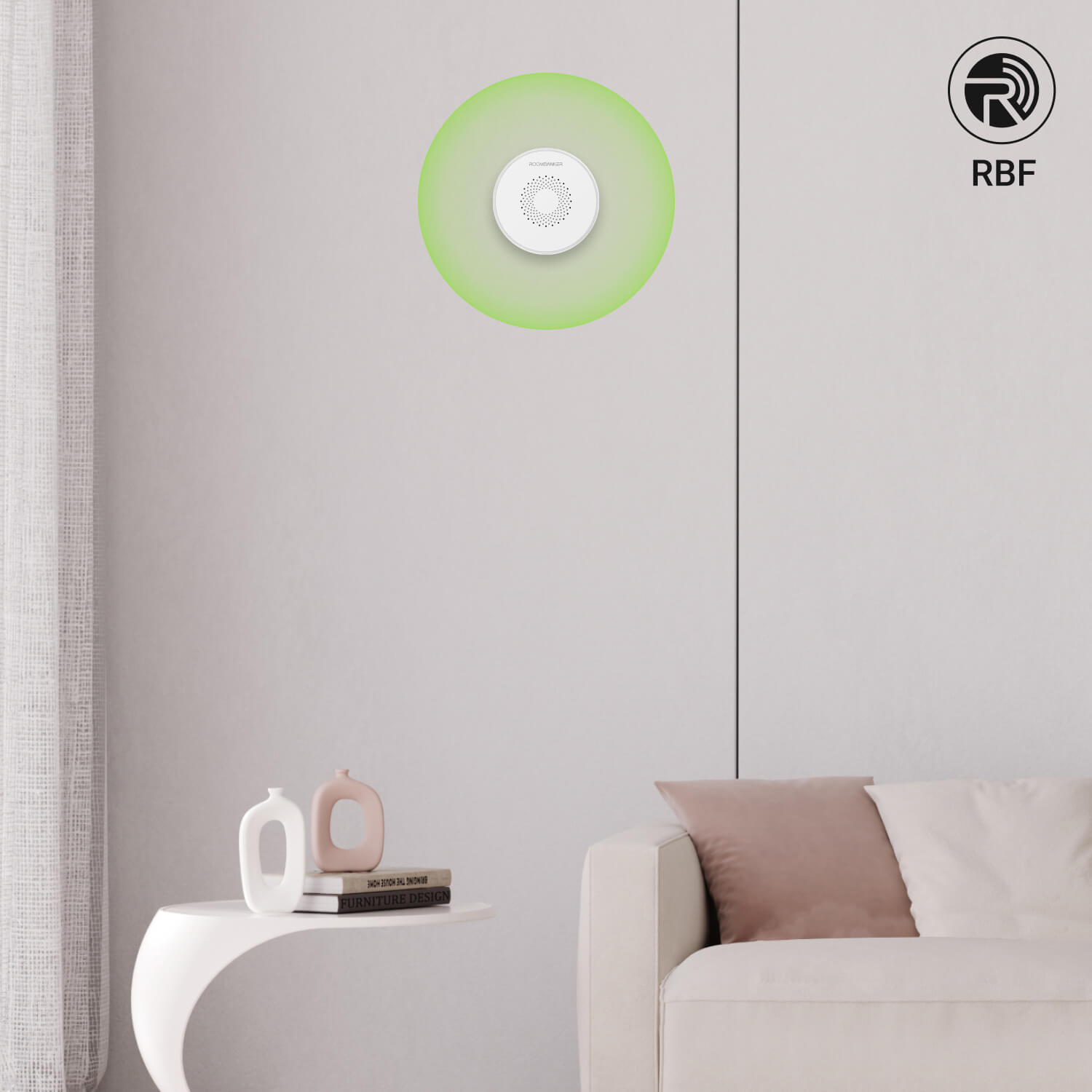 Indoor Siren - Adjustable Volume & Alarm Duration - Requires Roombanker Hub