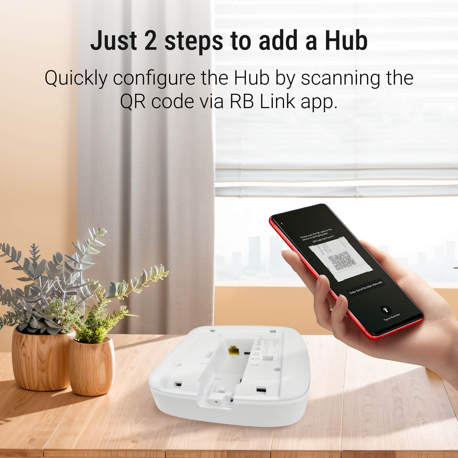 Home Security Hub Pico - Smart Automation System with Long-Range Wireless, Encryption, and Custom Scenes - Supports 64 Devices