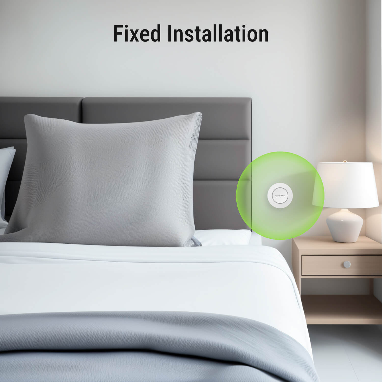 Panic Button - One-Push Alert, Long Range & Encrypted Communication, Requires Roombanker Hub