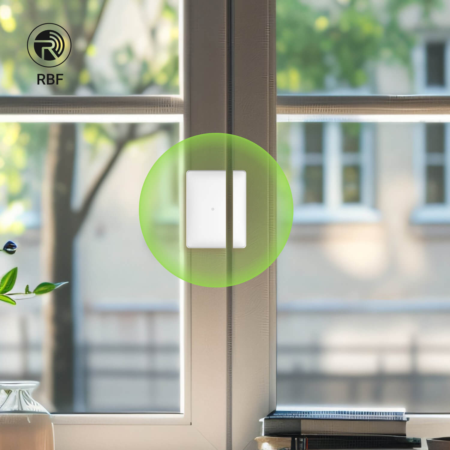 Door Magnetic Sensor - Remote Monitoring & Easy Installation - Requires Roombanker Hub