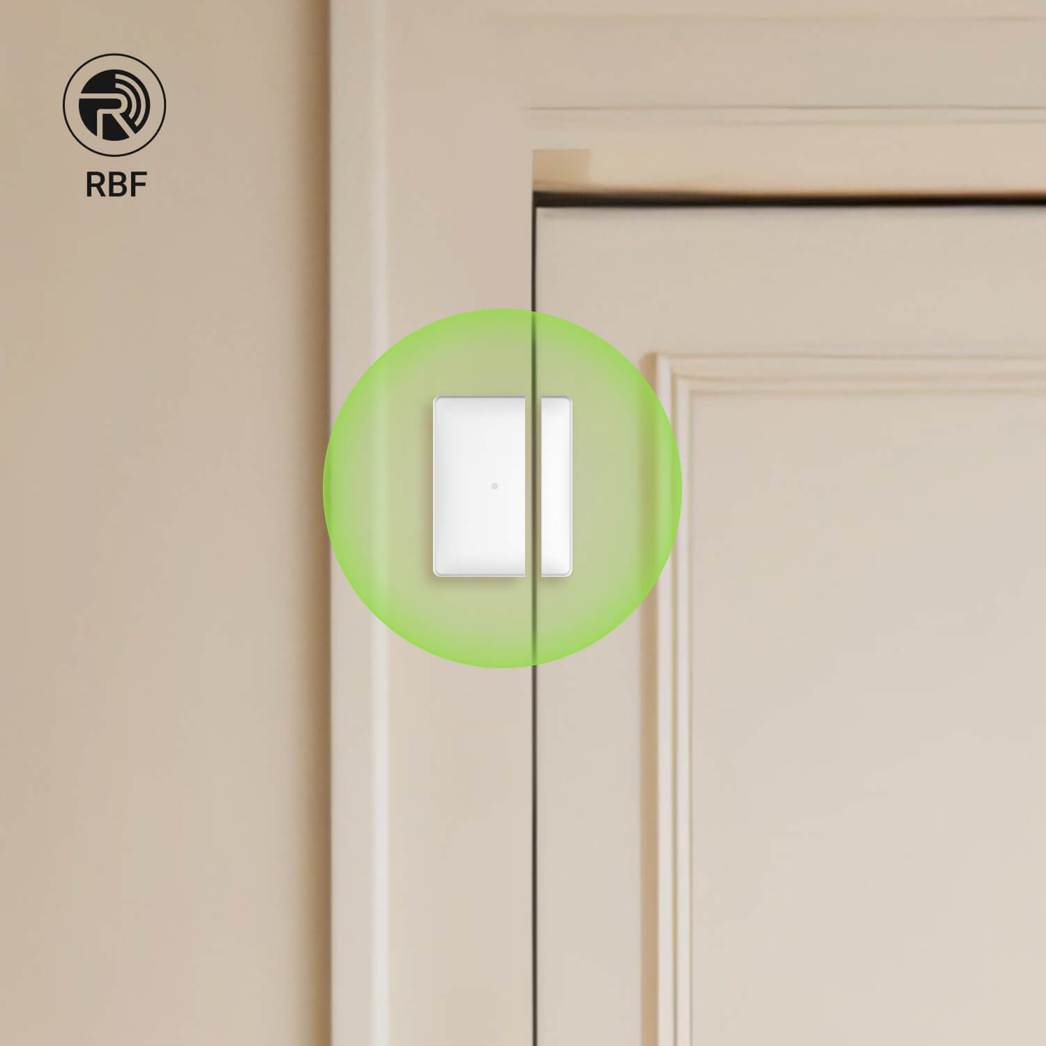 Door Magnetic Sensor - Remote Monitoring & Easy Installation - Requires Roombanker Hub