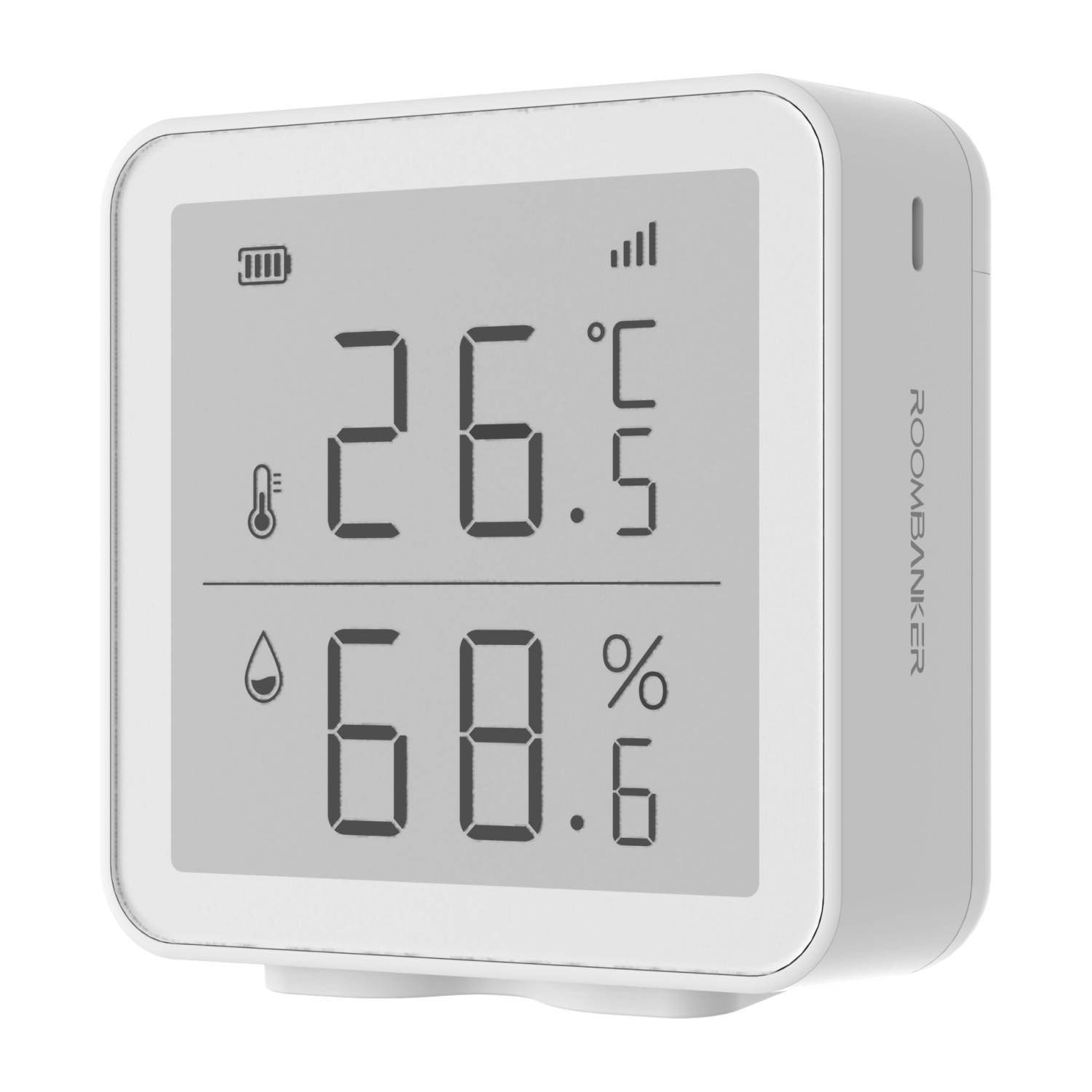 Temp & Humidity Monitor - Precise, App Enabled, Hub Required